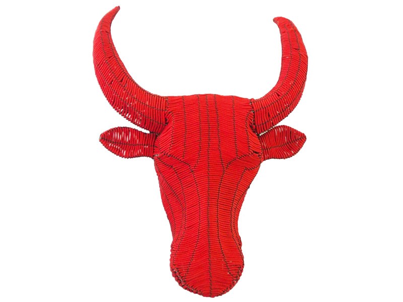 Large Bull Head - Red